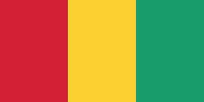 Flag with three vertical stripes: red on the left, yellow in the center, and green on the right.